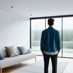 감각 확장 인터페이스와 인지 과학의 관계 - **Prompt:** "A medium shot of an adult individual, male or female, with a look of focused wonder, st...