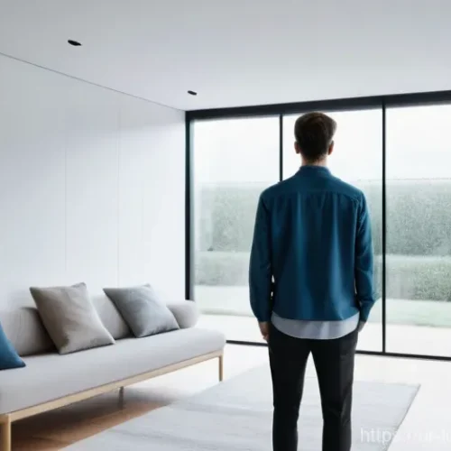 감각 확장 인터페이스와 인지 과학의 관계 - **Prompt:** "A medium shot of an adult individual, male or female, with a look of focused wonder, st...