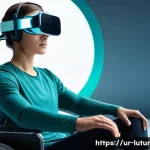 감각 확장 인터페이스와 커뮤니케이션 혁신 - **Brain-Computer Interface for Empowerment**
    "A vibrant, high-resolution, photorealistic image d...